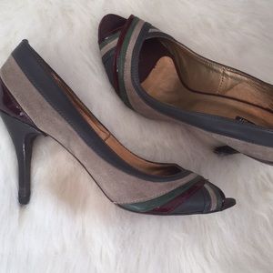 Patty Armany Peep-Toe Heels Size 7